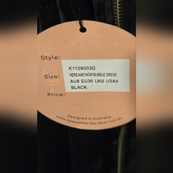Keepsake Black Mini Dress - Picture 7 of 7